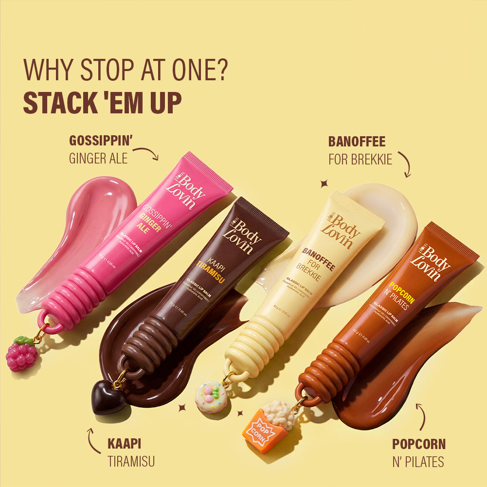 Banoffee for Brekkie Glassic Lip Balm by BodyLovin'