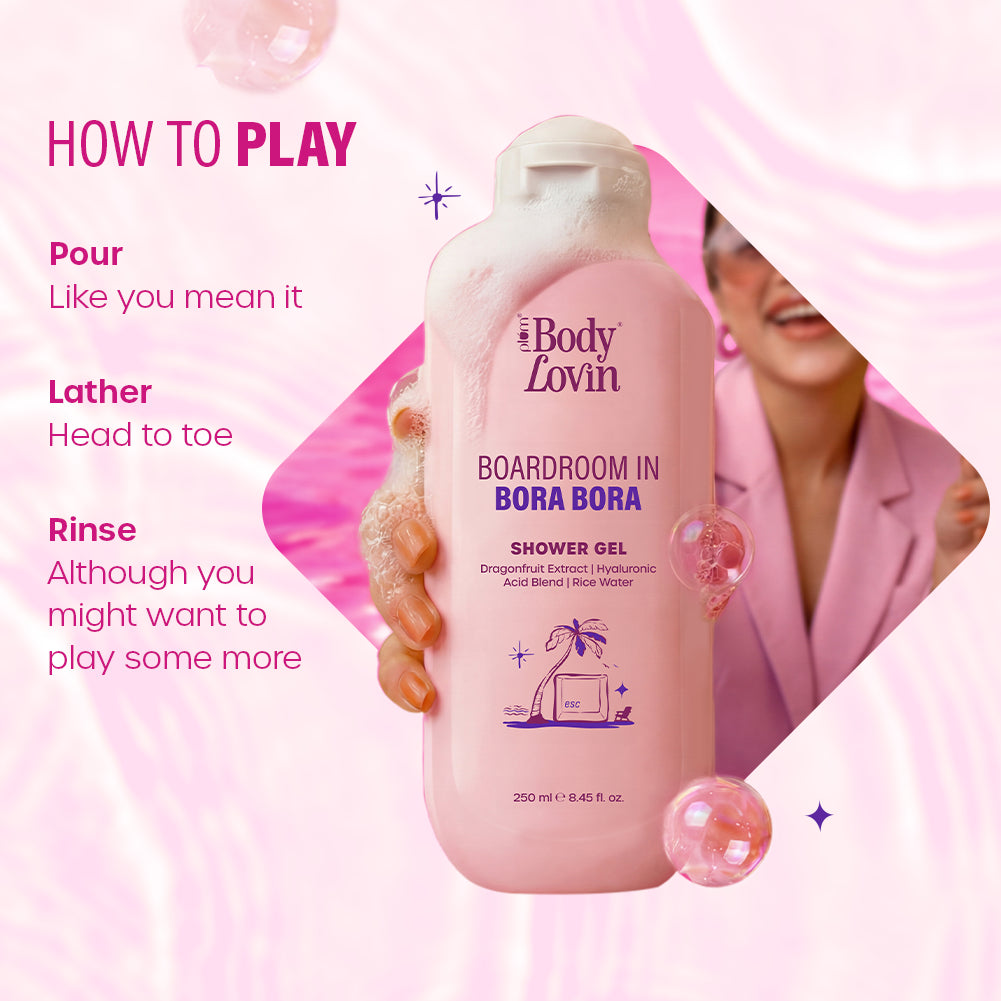 Boardroom In Bora Bora Shower Gel by BodyLovin'
