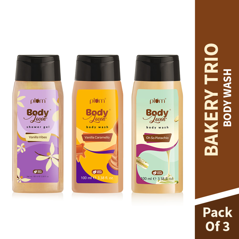 Bakery Body Wash Trio by BodyLovin'