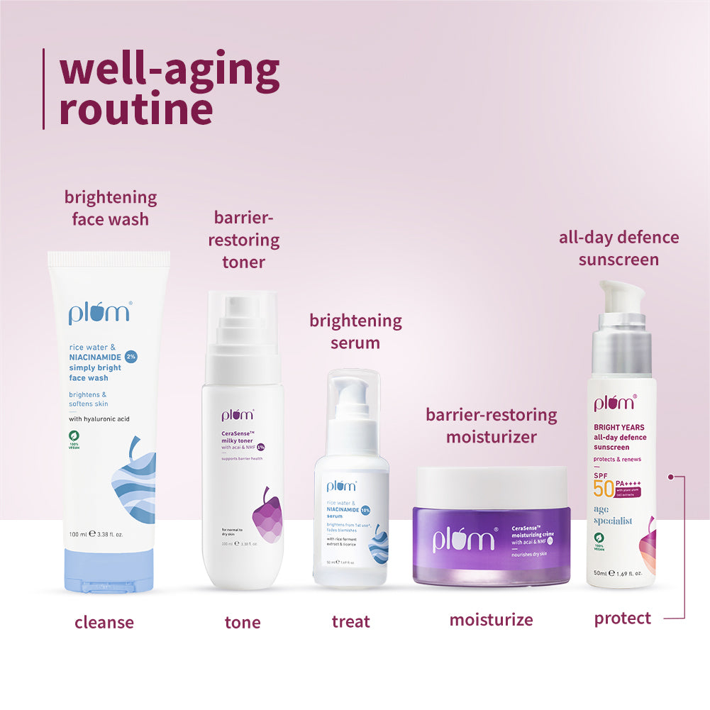 Plum Bright Years All-Day Defence SPF 50 PA++++ Sunscreen