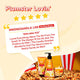 Plum BodyLovin' Caramel Popcorn & Chill Gift Kit | Body Wash | Hand Cream | Scented Candle | Gift Set