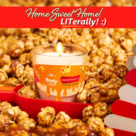 Caramel Popcorn Scented Candle 2