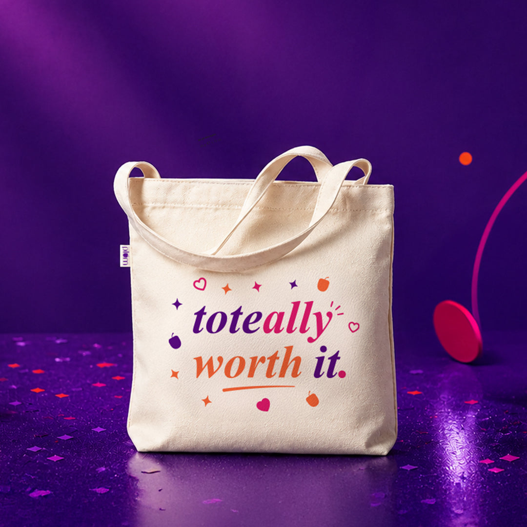 🎁 Plum classic tote bag