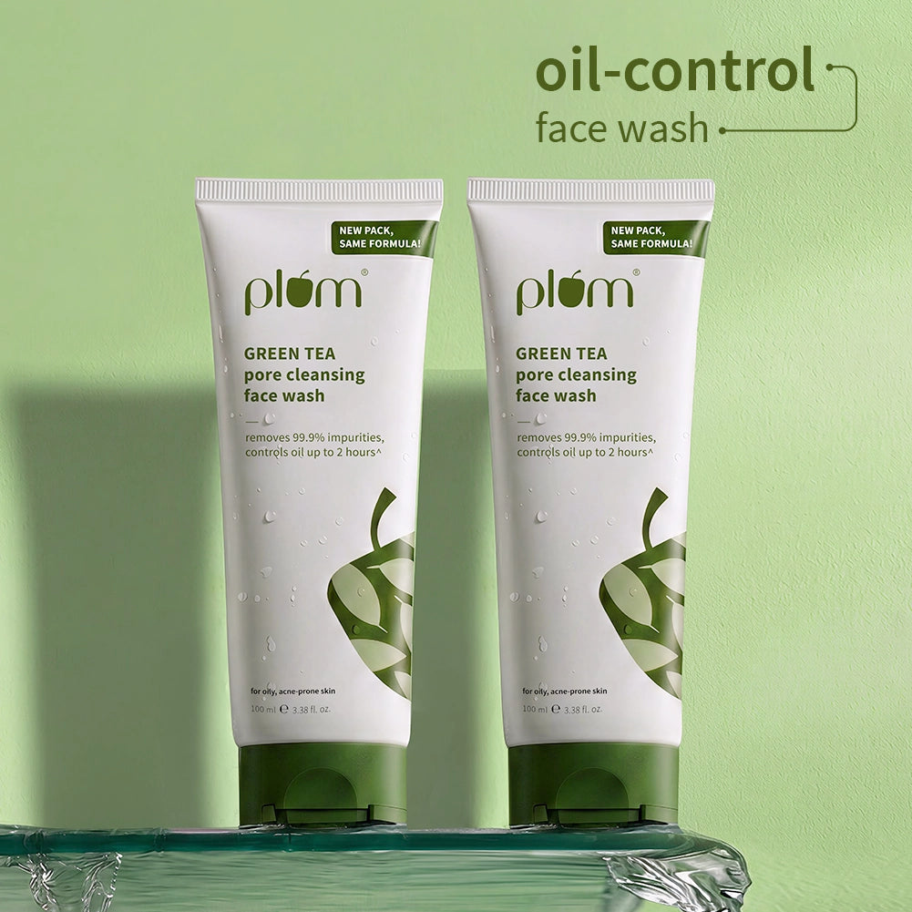 Green Tea Pore Cleansing Face Wash For Oily & Acne-Prone Skin