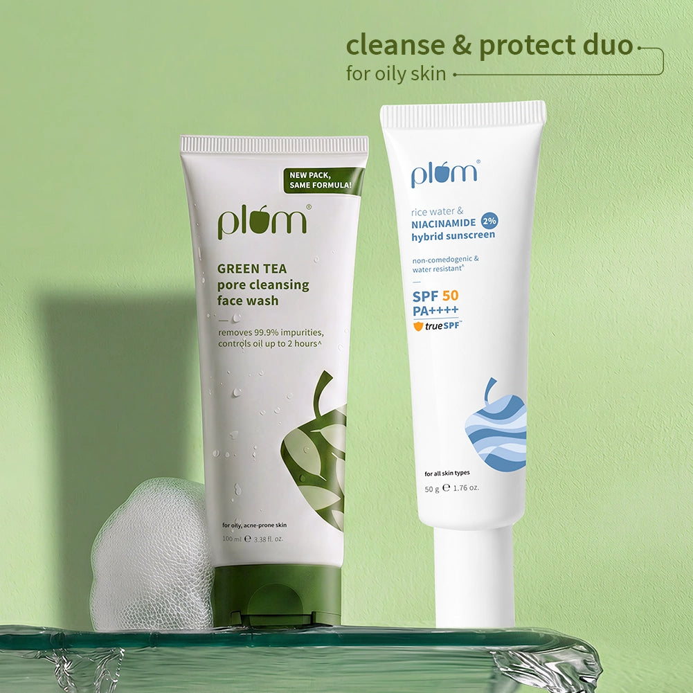 Cleanse & Protect Duo For Oily Skin