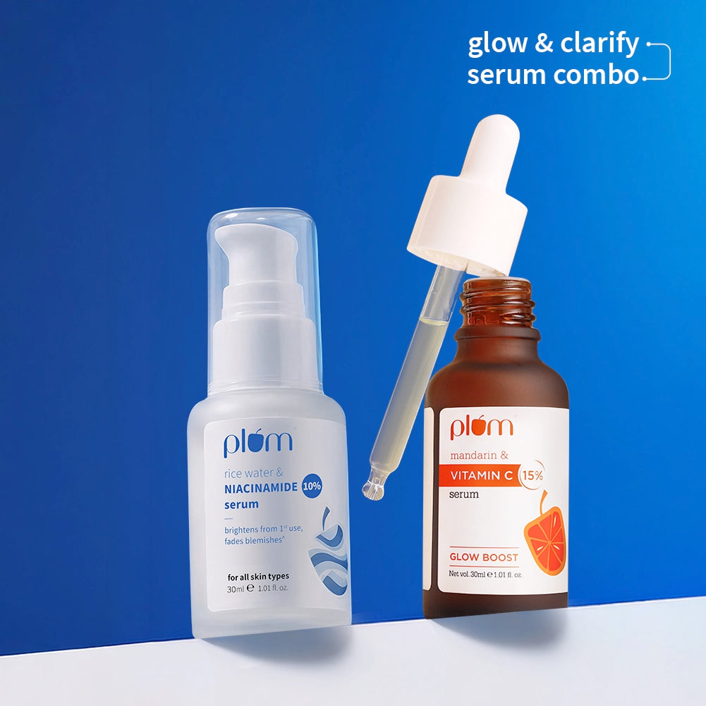 Glow & Clarify Serum Combo