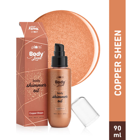 Body Shimmer Oil - Copper Sheen by Plum BodyLovin'