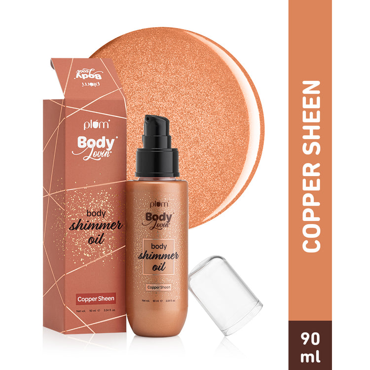 Plum BodyLovin' Body Shimmer Oil - Copper Sheen (90 ml)