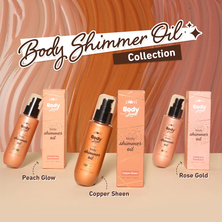 Plum BodyLovin' Body Shimmer Oil - Copper Sheen (90 ml)