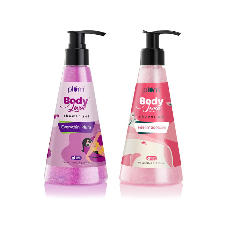 Plum BodyLovin' Fruity & Floral Shower Gel Duo