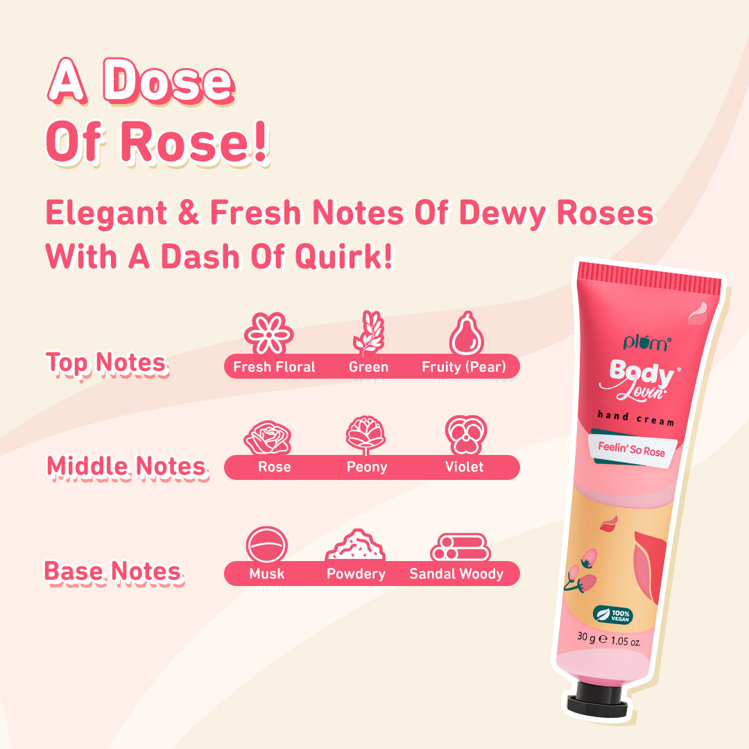 Feelin' So Rose Hand Cream by Plum Body Lovin'