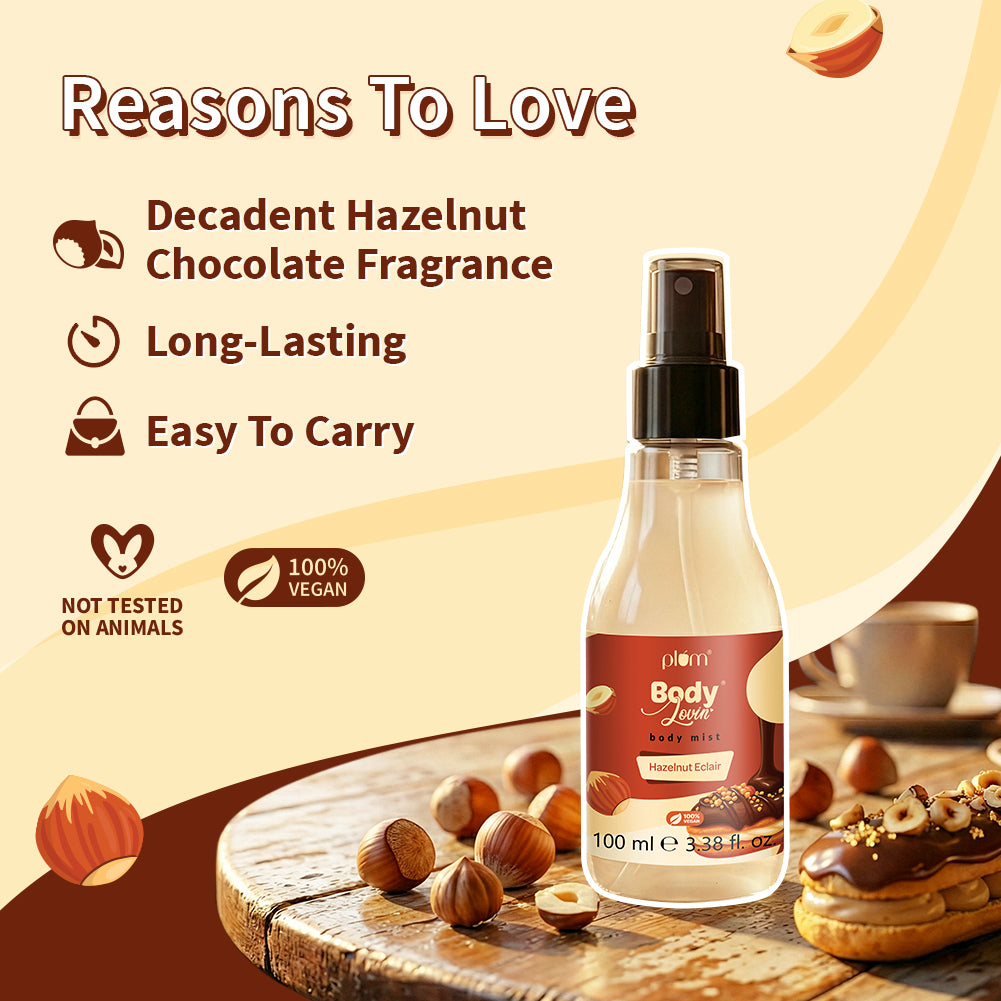 Hazelnut Eclair Body Mist by BodyLovin'