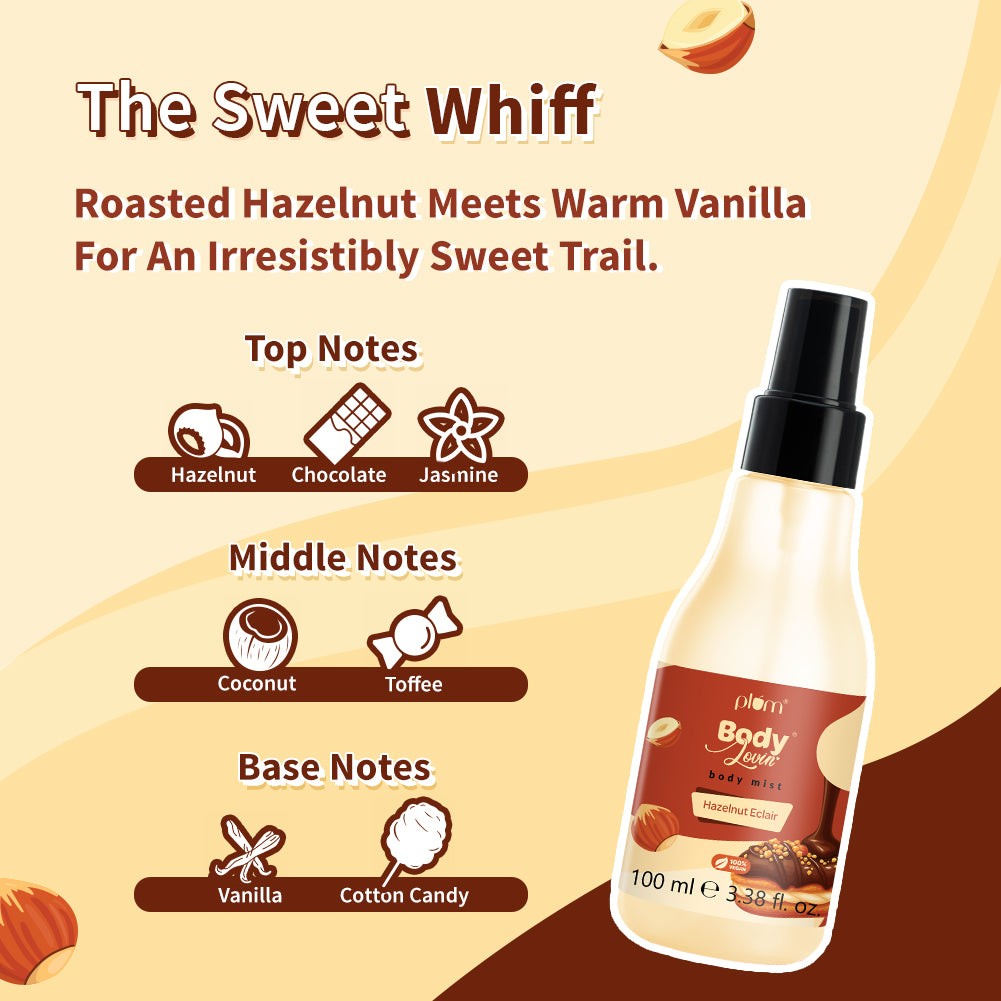 Hazelnut Eclair Body Mist by BodyLovin'