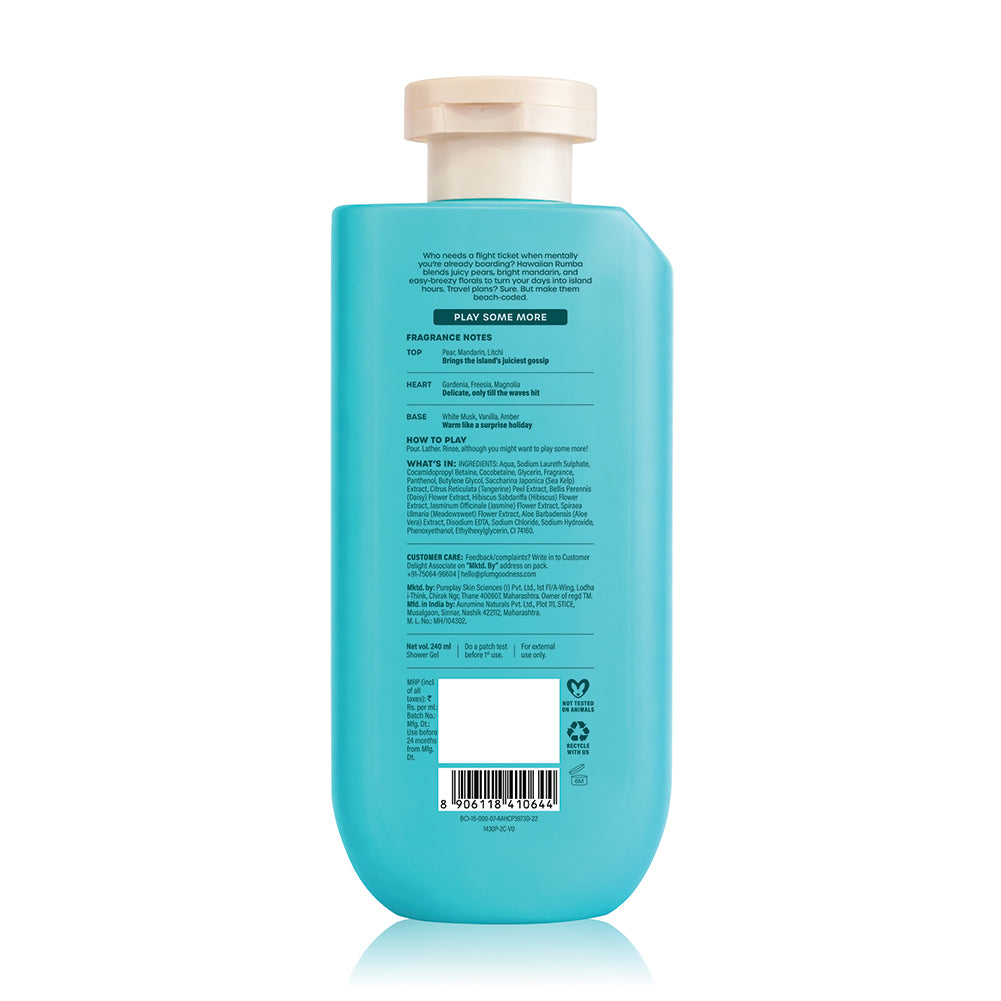 Hawaiian Rumba Shower Gel by BodyLovin'
