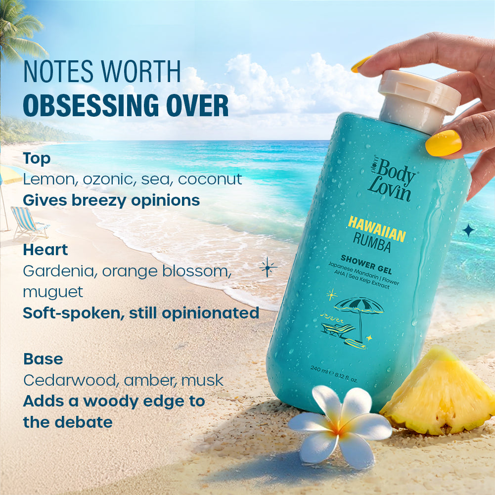 Hawaiian Rumba Shower Gel by BodyLovin'