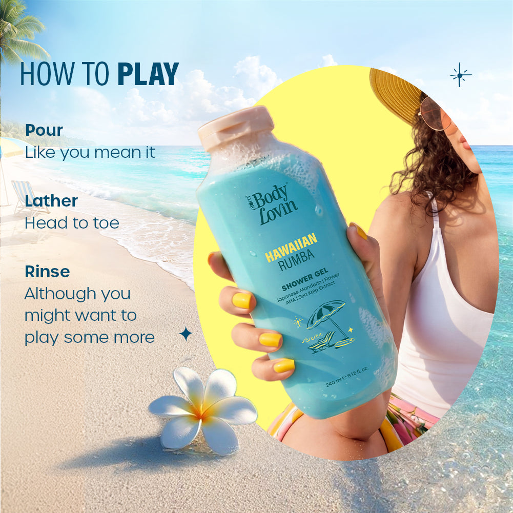 Hawaiian Rumba Shower Gel by BodyLovin'