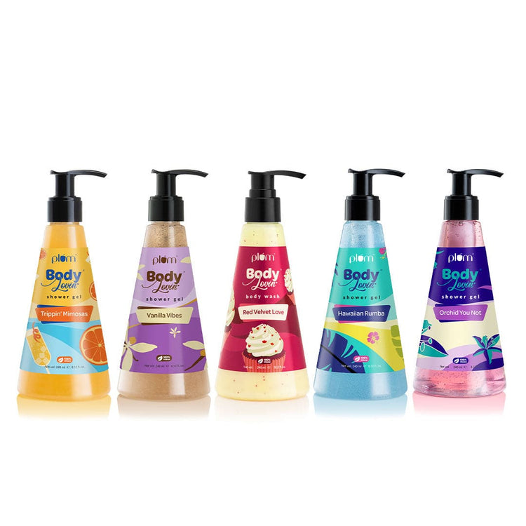 Plum BodyLovin' 5 Most Loved Shower Gels Bundle