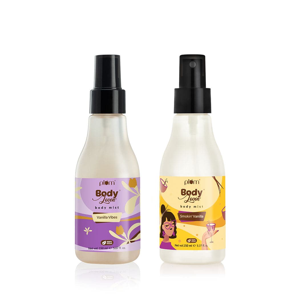 Trending Sweet & Spicy Vanilla Body Mist Duo by BodyLovin' new