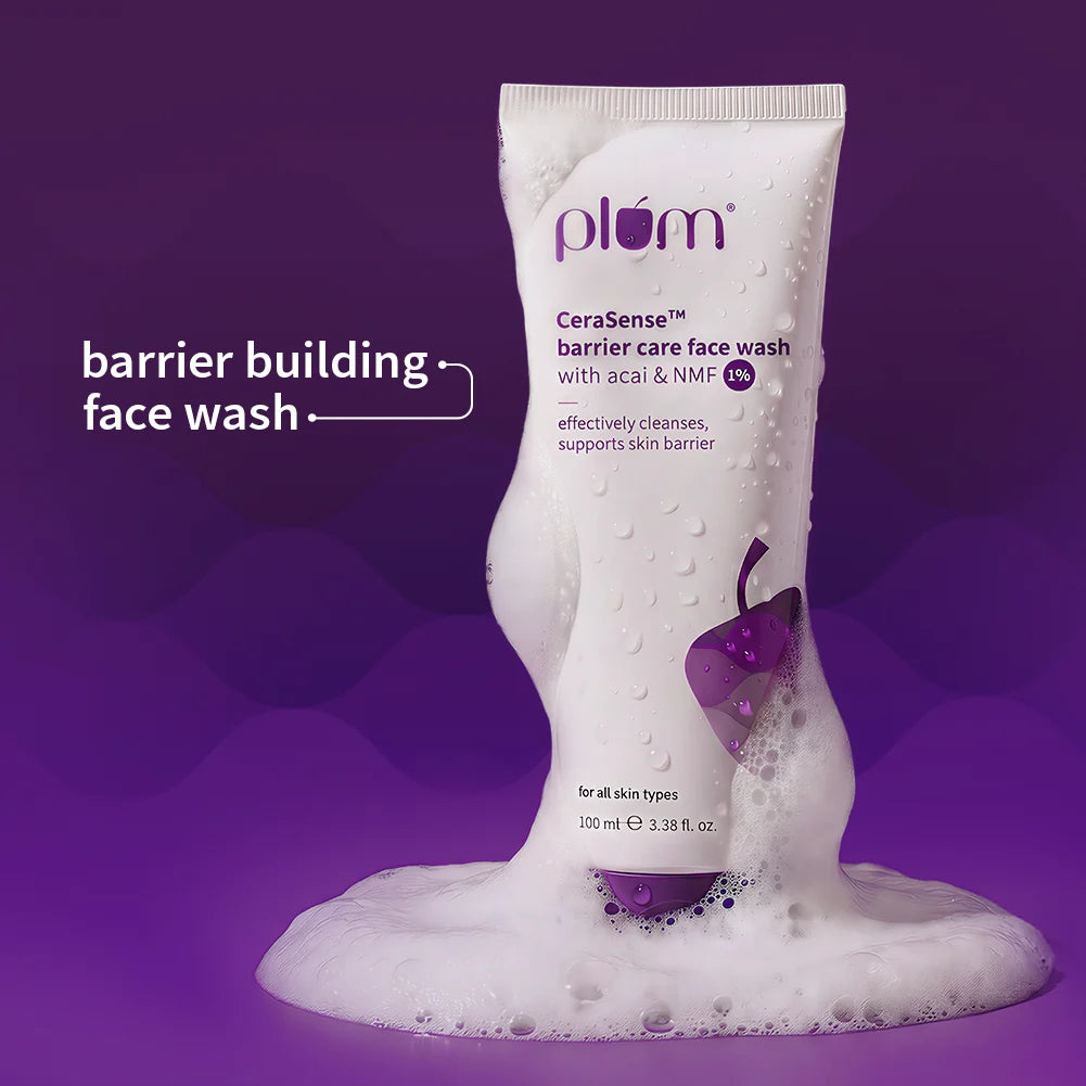 🎁 CeraSense™ Barrier Care Face Wash with Acai & 1% NMF
