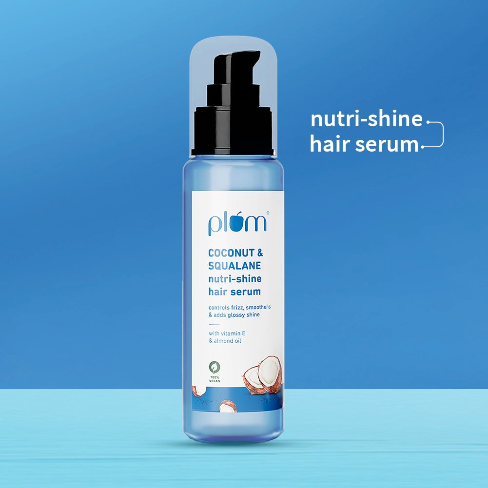 Coconut & Squalane Hair Serum For Soft & Shiny Hair