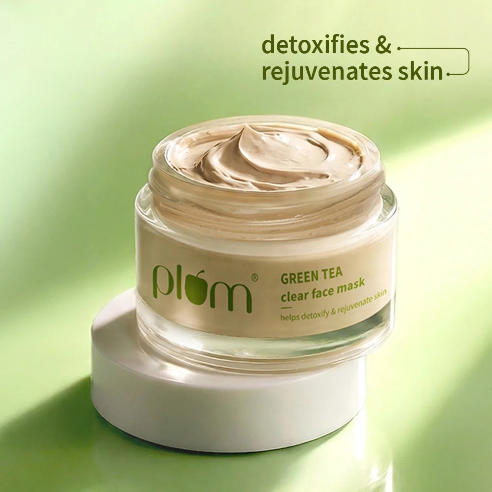 🎁 Green Tea Clear Face Mask  | Full-Size| 60 gm