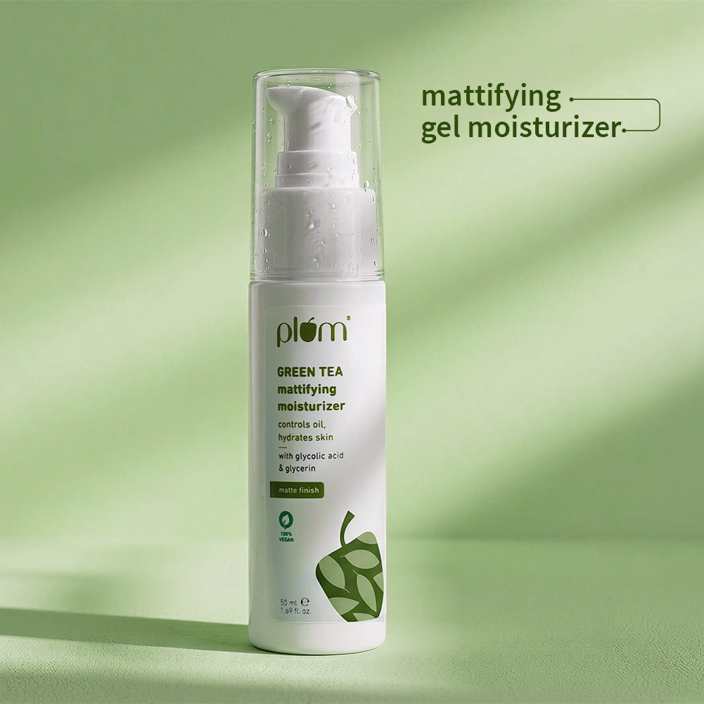 Green Tea Mattifying Moisturizer for Oily & Acne-Prone Skin
