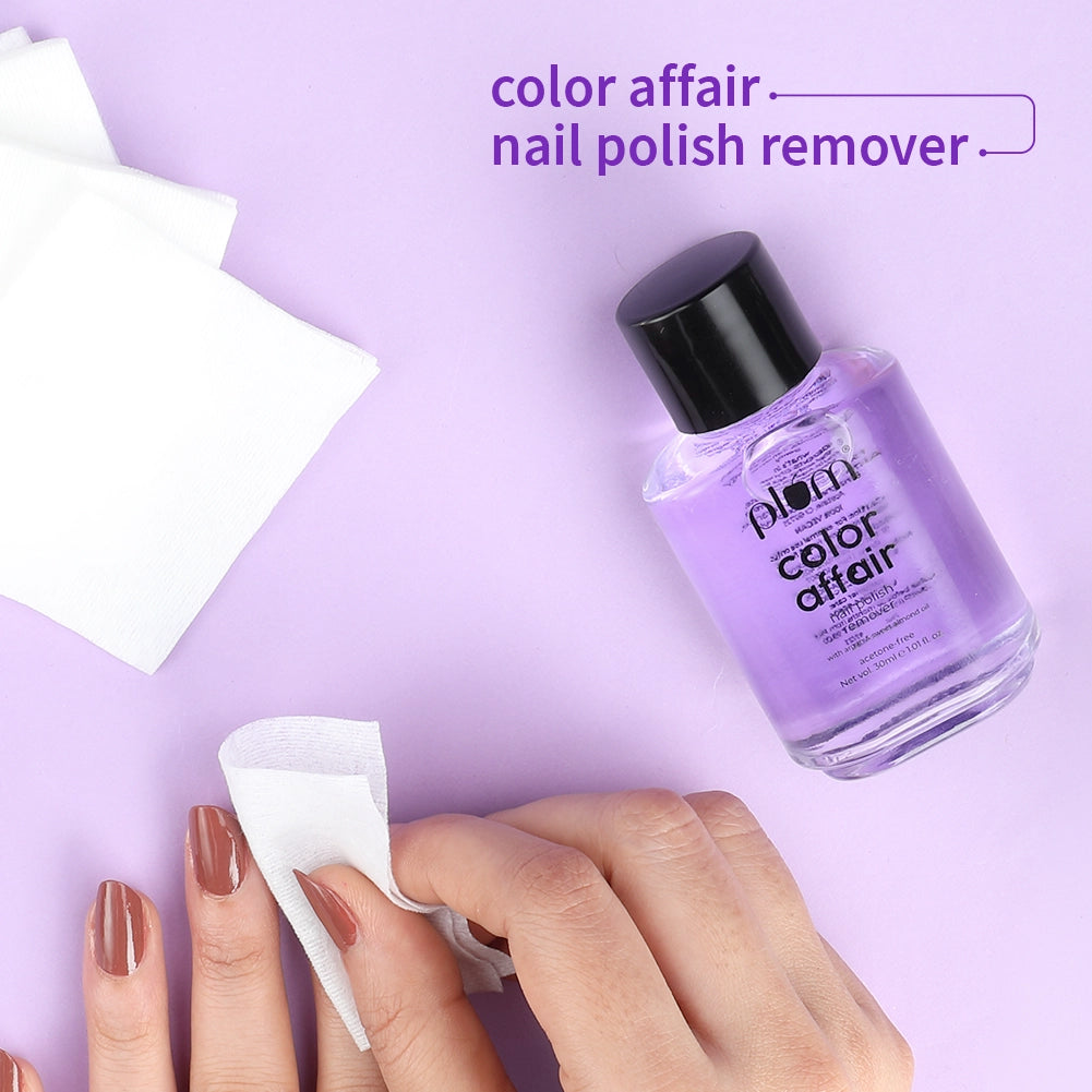Plum Color Affair Nail Polish Remover