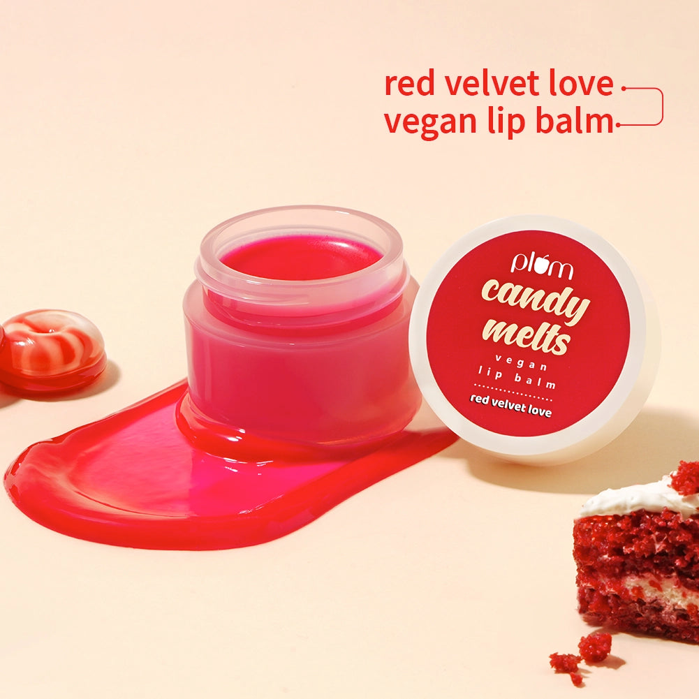 Candy Melts Vegan Lip Balm | Red Velvet Love
