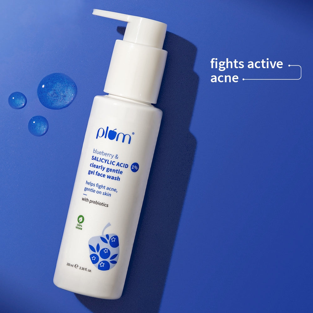 1% Salicylic Acid Clearly Gentle Gel Face Wash For Acne-Prone Skin image 1