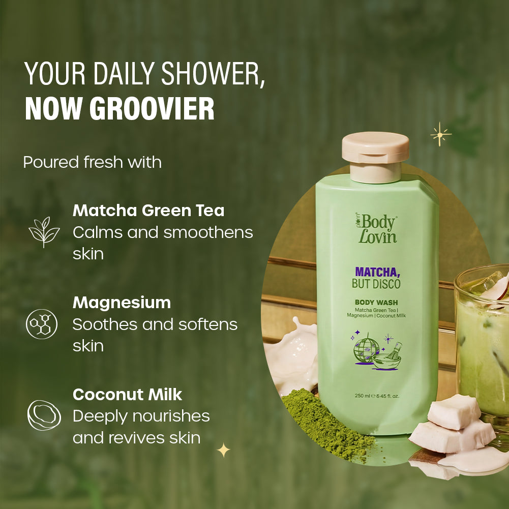 Matcha, But Disco Body Wash by BodyLovin'