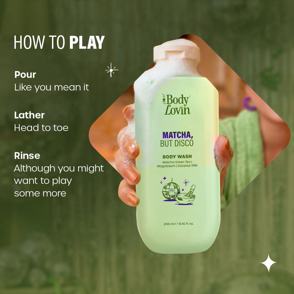Matcha, But Disco Body Wash by BodyLovin'