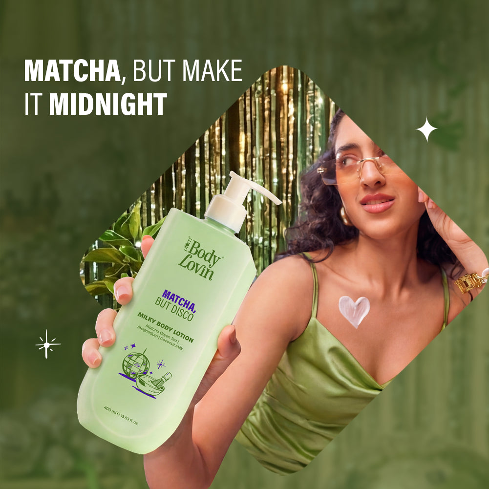 Matcha, But Disco Milky Body Lotion by BodyLovin'