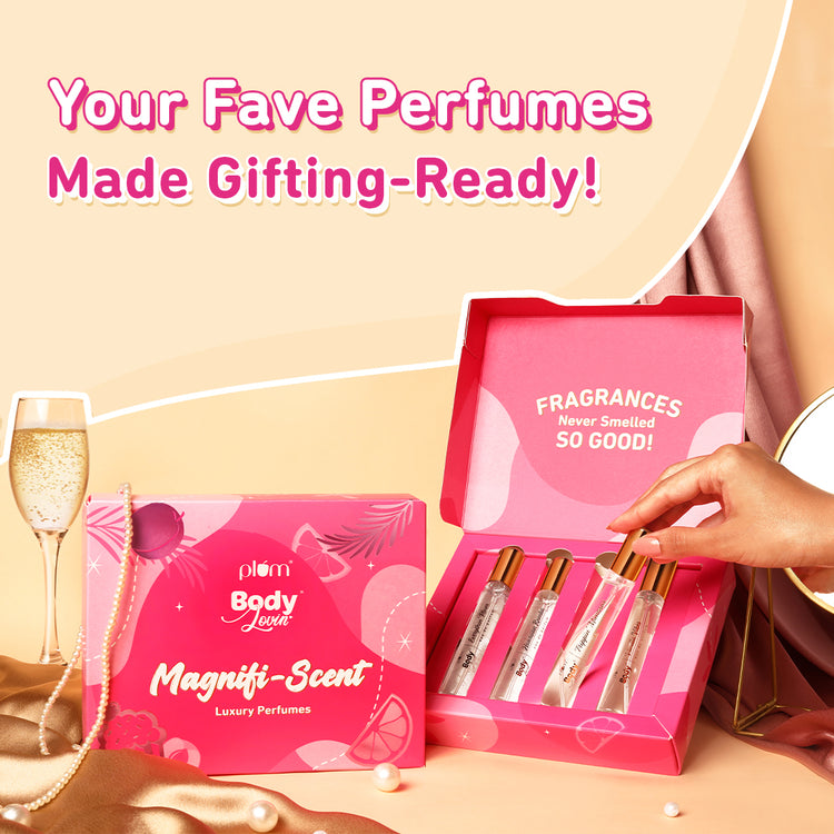 Magnifi-Scent Luxury Perfumes Gift Set by Plum BodyLovin'