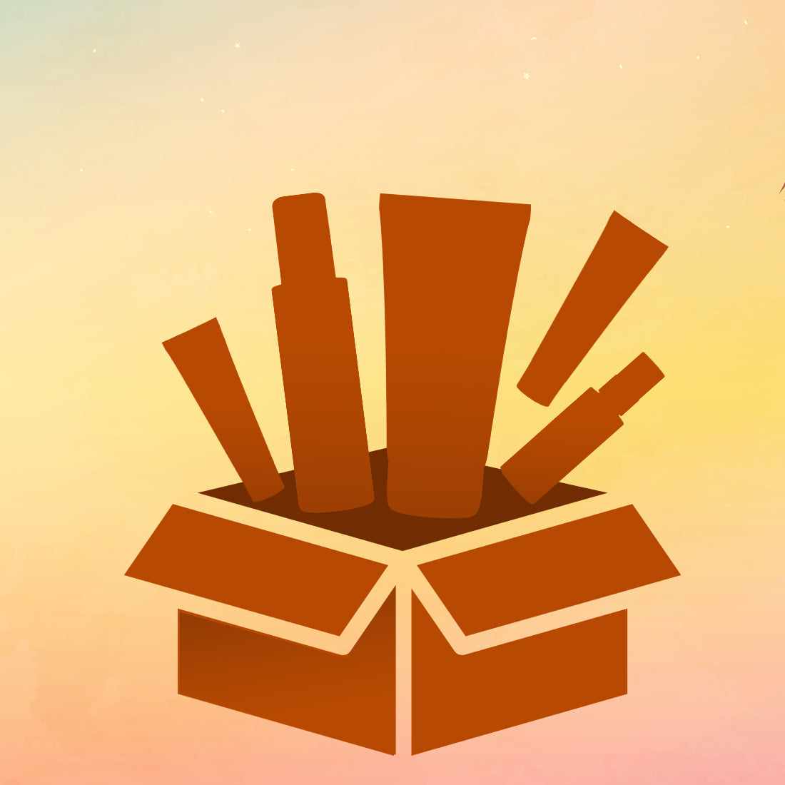 5 Plum Mystery Gift Box2( 2 Full-Size & 3 Travel-Size)