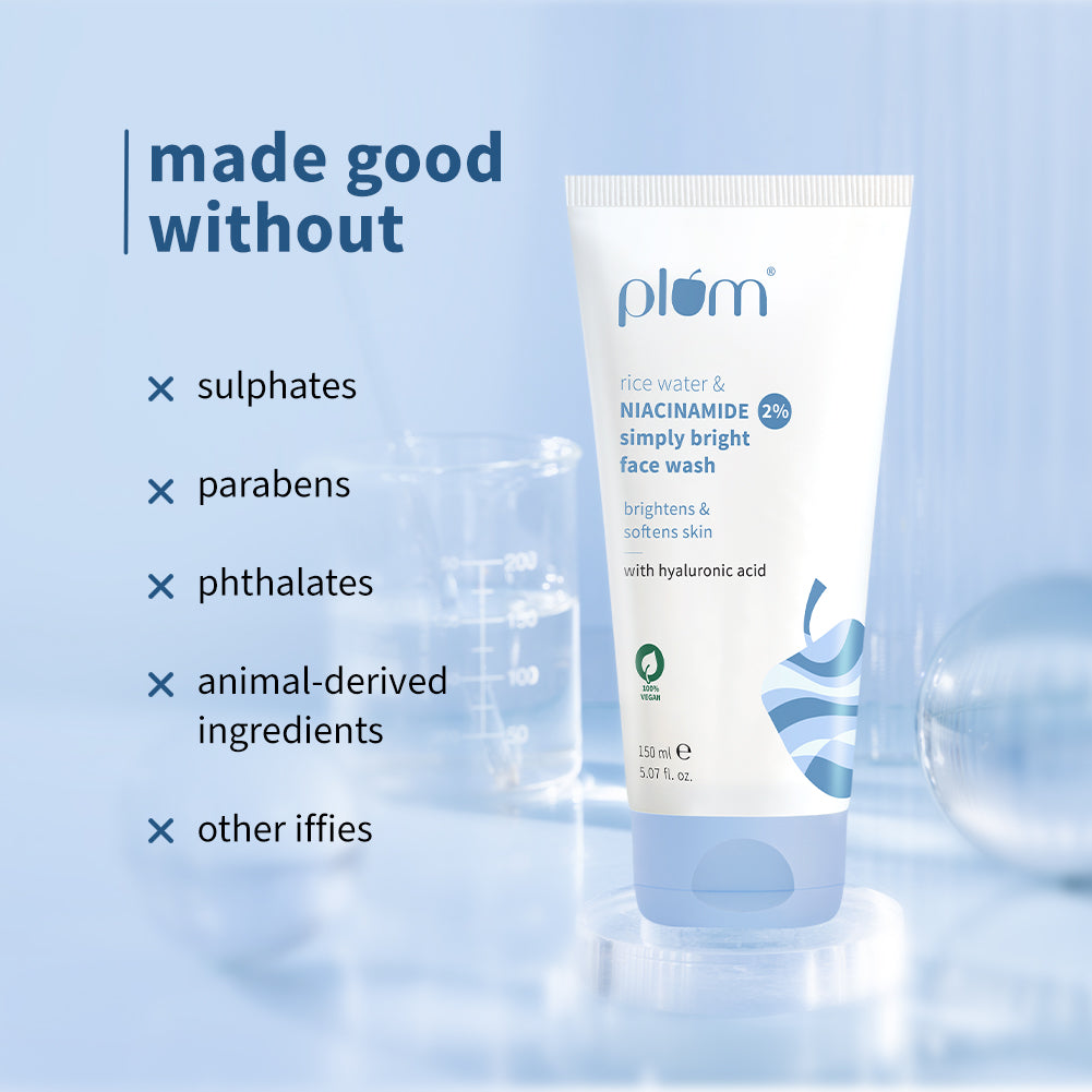 2% Niacinamide & Rice Water Face Wash