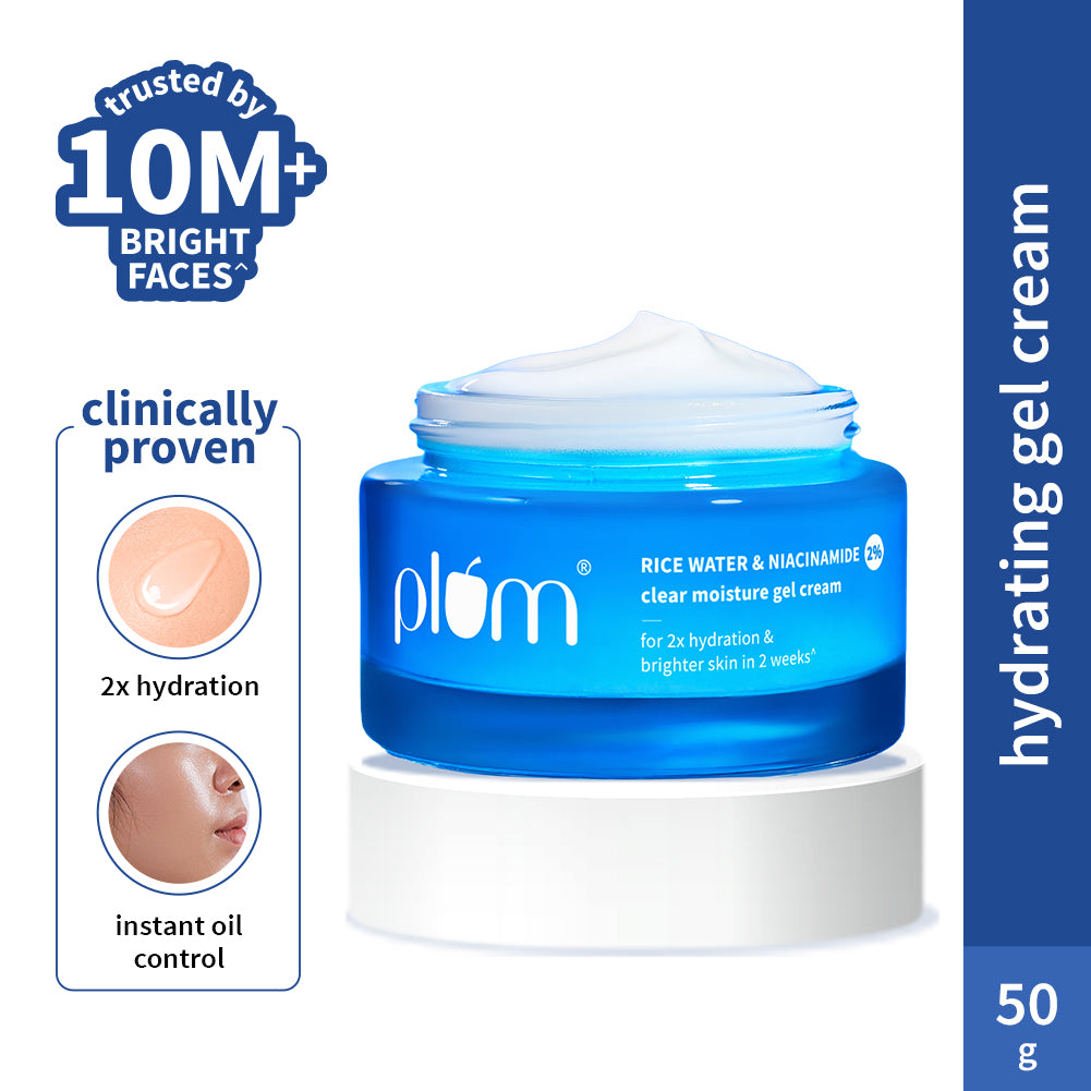 2% Niacinamide & Rice Water Brightening Gel Moisturizer
