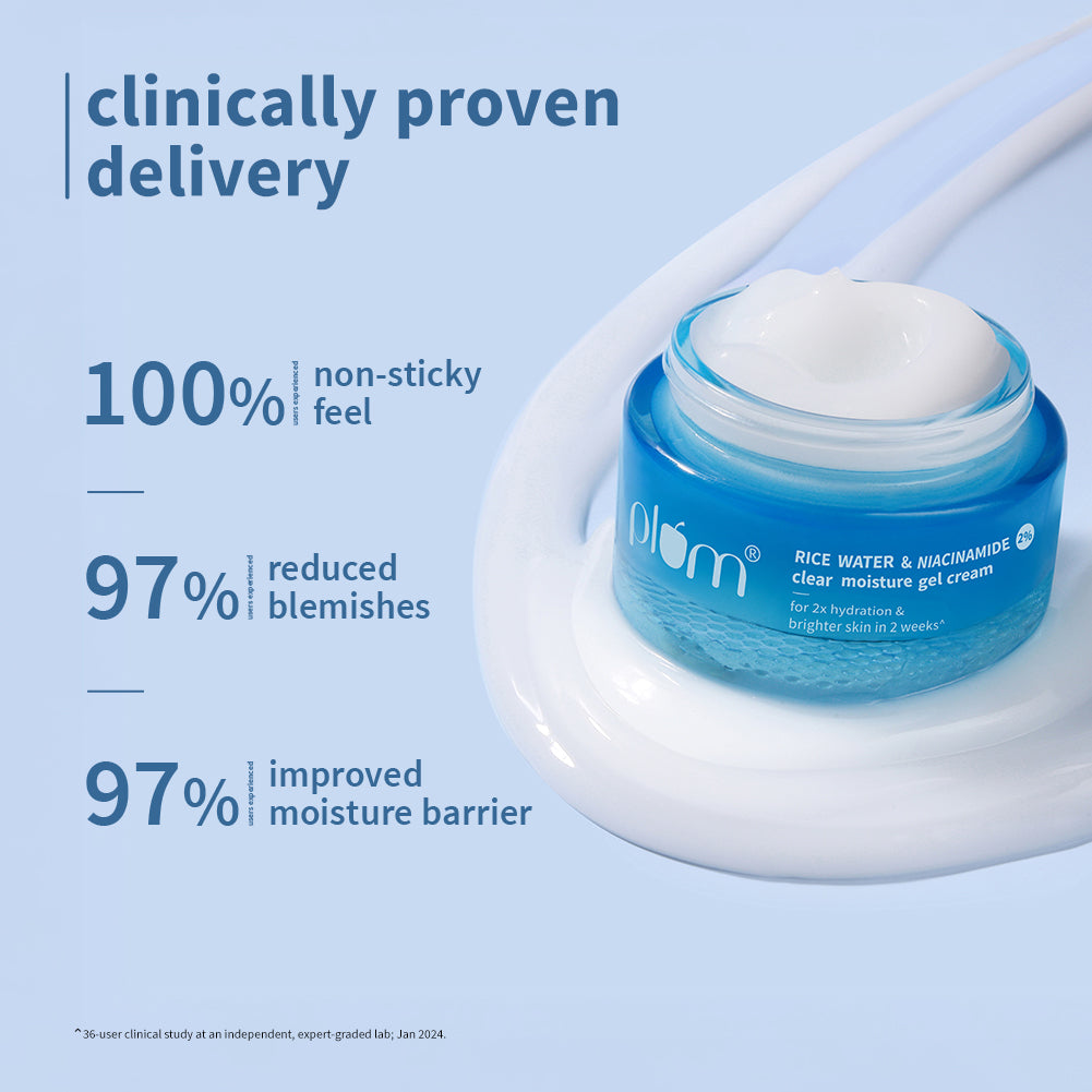 2% Niacinamide & Rice Water Brightening Gel Moisturizer