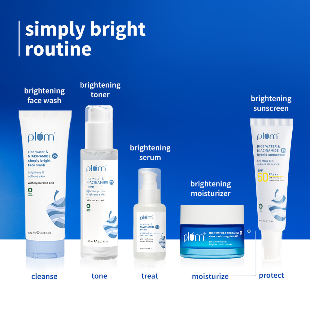 2% Niacinamide & Rice Water Brightening Gel Moisturizer