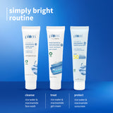 Plum Niacinamide Skincare Trio Kit | Face Wash | Moisturizer | Sunscreen | Travel-Size