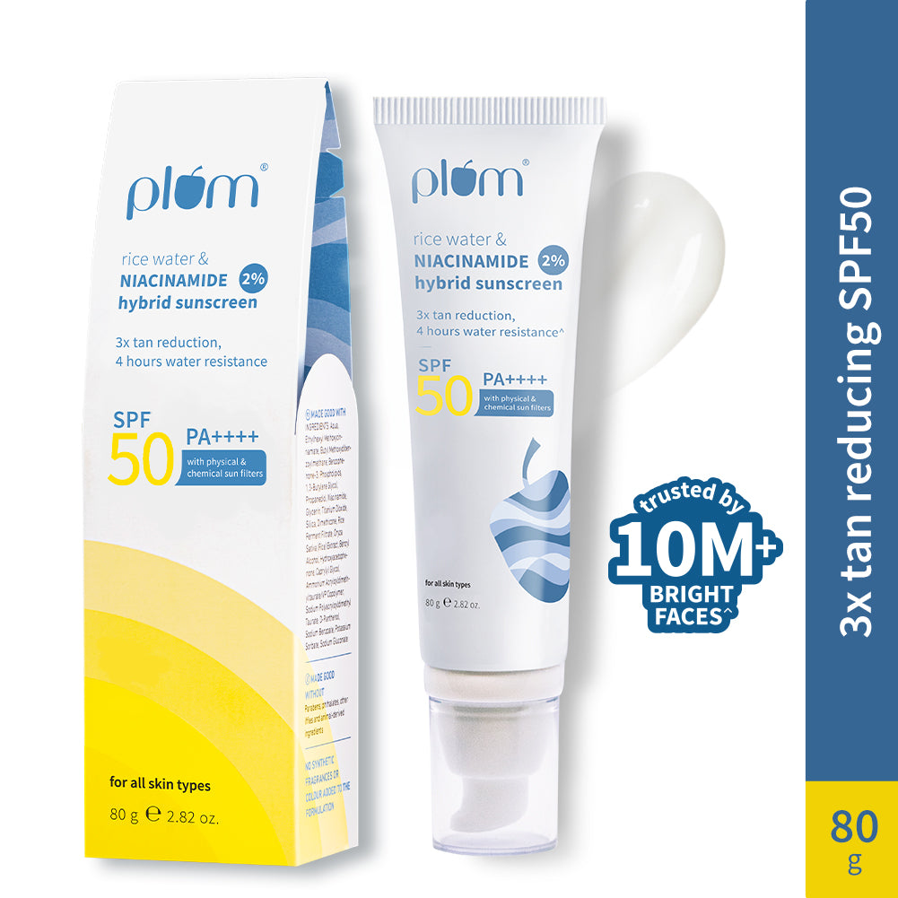 2% Niacinamide & Rice Water SPF 50 PA+++ Brightening Sunscreen