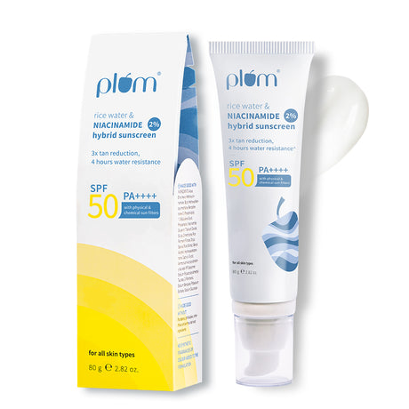 2% Niacinamide & Rice Water SPF 50 PA+++ Brightening Sunscreen