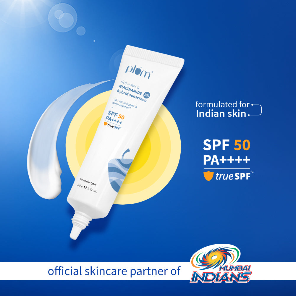 2% Niacinamide & Rice Water SPF 50 PA++++ Hybrid Sunscreen
