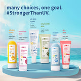 2% Niacinamide & Rice Water SPF 50 PA+++ Hybrid Sunscreen - Pack of 2