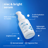 Niacinamide with Rice Water Acne Busting Duo - Face Serum (30ml) & Toner