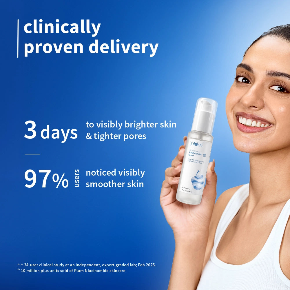3% Niacinamide & Rice Water Toner for Bright Skin