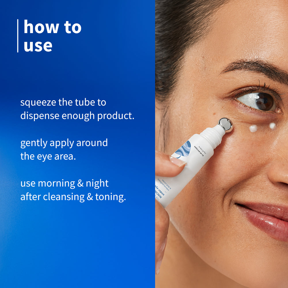 Rice Water & Niacinamide 3% Under-Eye Crème with Peptides, Ceramides & Caffeine