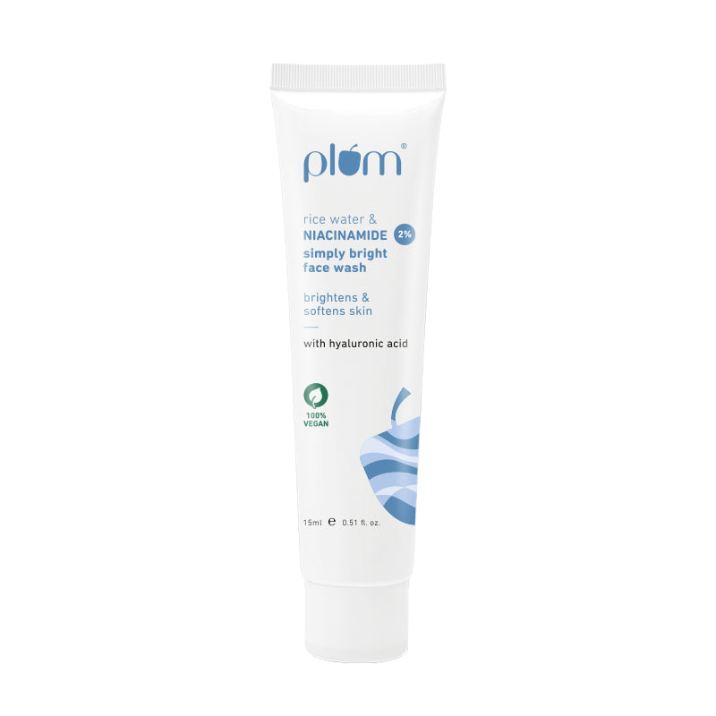 Rice Water & 2% Niacinamide Simply Bright Face Wash |15 ml