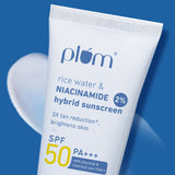 2% Niacinamide & Rice Water SPF 50 PA+++ Hybrid Sunscreen
