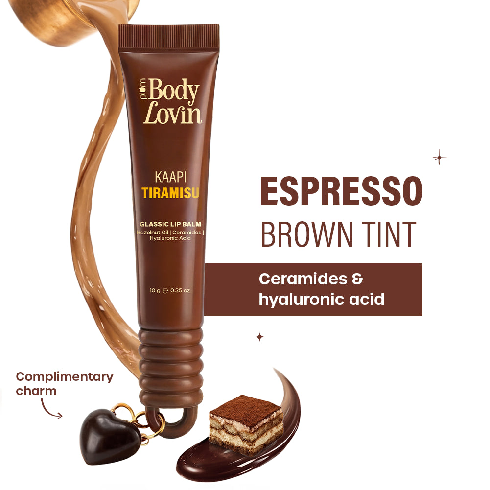 Kaapi Tiramisu Glassic Lip Balm by BodyLovin'