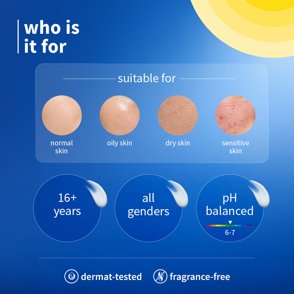 2% Niacinamide & Rice Water SPF 50 PA++++ Hybrid Sunscreen